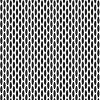 Vector geometric seamless texture in the form of black ovals on a white background