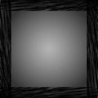 Simple stylish frame on a gray gradient background vector