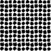 Vector texture in the form of black blots and spots on a white background