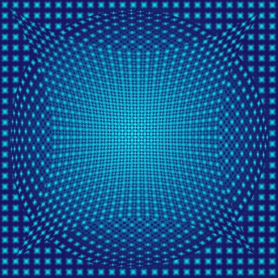 Fantasy vector abstract background in blue color