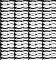 Seamless abstract pattern in black on a white background vector