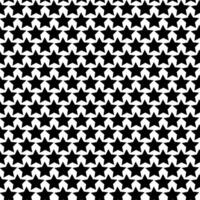 Vector texture in the form of an abstract pattern of black stars on a white background