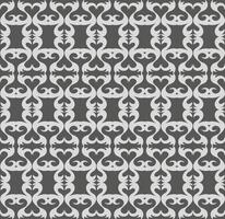 Vector monochrome texture in the form of a beautiful pattern on a gray background