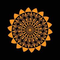 Mandala Background Design vector