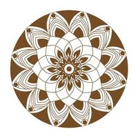 Mandala Background Design vector