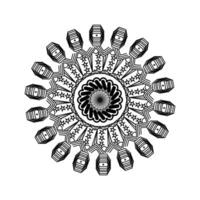 MANDALA BACKGROUND DESIGN vector