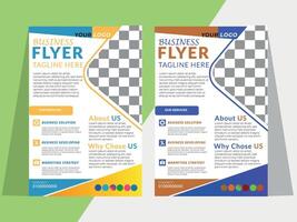 Business flyer design vector