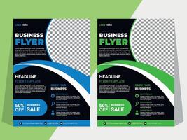 Business flyer design vector
