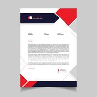 Modern Letterhead template vector