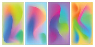 Abstract colorful liquid and holographic colors background for poster design.eps vector