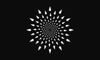 Abstract dynamic rhythmic spiral sound wave vector background