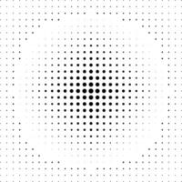 halftone circular background vector