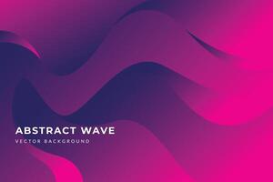 Gradient Pink Abstract Shape Vector Background