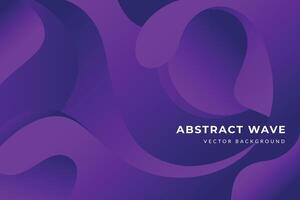 Gradient Purple Abstract Shape Vector Background 2