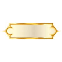 Luxus Weiß golden einstellen Arabisch islamisch Banner Titel Rahmen Text Box im transparent Hintergrund png