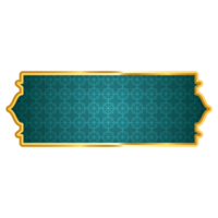 Thailand retro frame banner pattern exotic borders golden elegant text box png