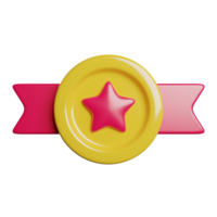 badge médaille gagnant png