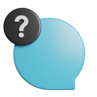 Chat Bubble Question png