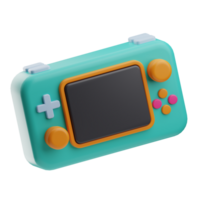 Object Teenager Game Console 3D Illustration png