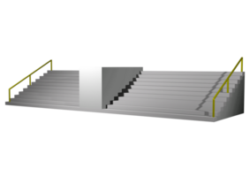 3d escada ponte png