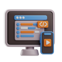 Object Computer Programming Adaptive 3D Illustration png