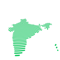 abstrakt Karta av Indien i en cirkel spiral mönster med en huvudstad av ny dheli. 3d, perspektiv, png, transparent bakgrund 3d, perspektiv, png, transparent bakgrund png