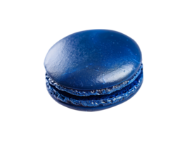 AI generated a blue macaron png