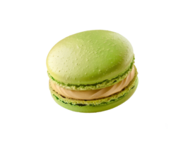 AI generated a green macaron png