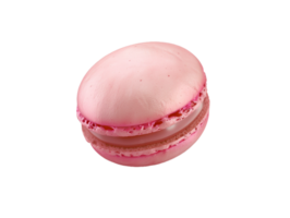 ai generado un rosado macaron png