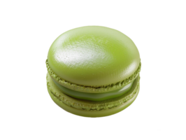 AI generated a green macaron png