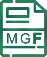 MGF Creative Icon Design vector