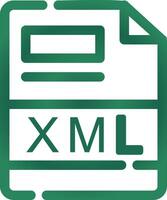XML Creative Icon Design vector