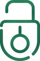 Unlock Creative Icon Design vector
