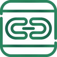 Link Creative Icon Design vector