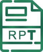 RPT Creative Icon Design vector