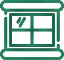 Window Creative Icon Design vector