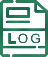 LOG Creative Icon Design vector