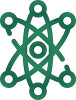 Atom Creative Icon Design vector