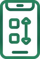 Apps Sort Creative Icon Design vector