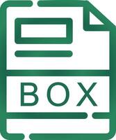 BOX Creative Icon Design vector