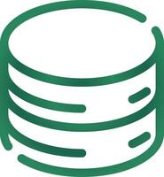 Line Gradient Circle vector