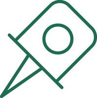 Pin Creative Icon Design vector