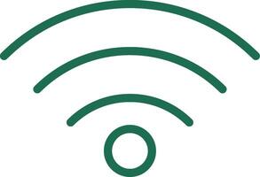 diseño de icono creativo wifi vector