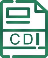 CDI Creative Icon Design vector