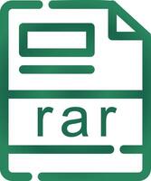 rar Creative Icon Design vector