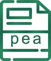 pea Creative Icon Design vector