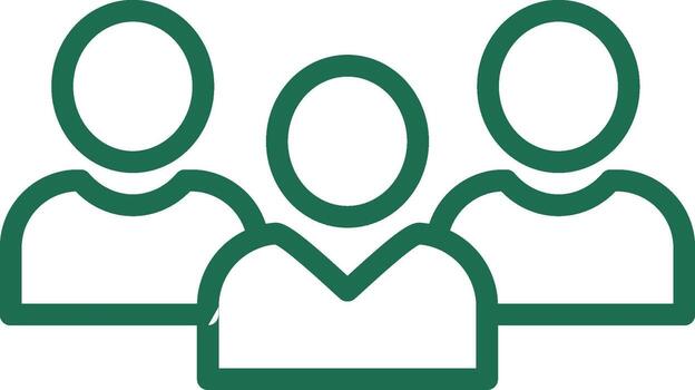 Line Gradient Circle vector