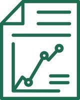Line Gradient Circle vector