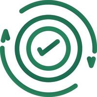 Iteration Creative Icon Design vector