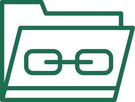 Line Gradient Circle vector